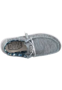 Hey Dude Sportlicher Schnürer - Ice Grey -Modeschuhe 3b588165fc754577a00726f9071ad425