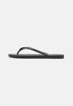 Havaianas SLIM CRYSTAL SWAROVSKI - Bade-Zehentrenner - Black