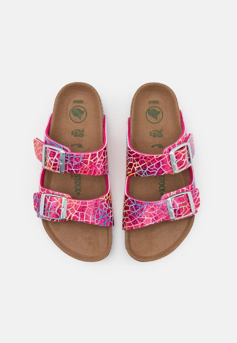 Birkenstock ARIZONA KIDS FLASHY HOLOGRAM VEGAN - Pantolette Flach - Pink 6 Birkenstock ARIZONA KIDS FLASHY HOLOGRAM VEGAN - Pantolette Flach - Pink – Bild 4