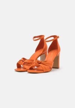 Minelli High Heel Sandalette - Orange -Modeschuhe 3e1d0194ae694226b08d22bfa9f9cd04