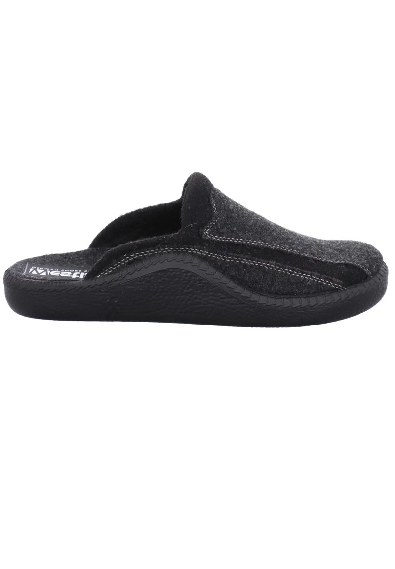 Hausschuh - Schwarz 8 Hausschuh - Schwarz – Bild 6
