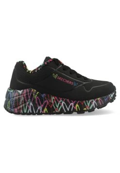 Skechers STREET UNO LITE LOVEY LUV JGOL - Sneaker Low - Black -Modeschuhe 3f699298a51c423c833bde3aa15fda4e