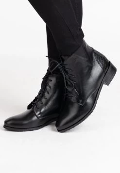 Usha Schnürstiefelette - Schwarz 13 Usha Schnürstiefelette - Schwarz -Modeschuhe 3f8127e340e54818a90e7f68a2cf9584 1