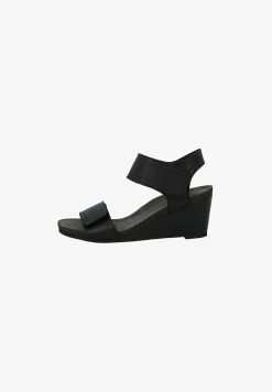 Ca'Shott CAALBERTA - Keilsandalette - Black Santorini -Modeschuhe 3f877b3f8b4542b4ab63546c134a92dc 1