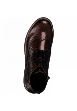 S.Oliver Schnürstiefelette - Copper Patent -Modeschuhe 43e79a90f7994dd78d393c466e2d0c1e