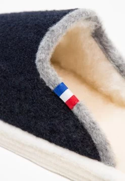 CHALET CHAUSSON - Hausschuh - Marine/gris -Modeschuhe 43e8269a90734cc4a16e8e6dc4e7cdb1