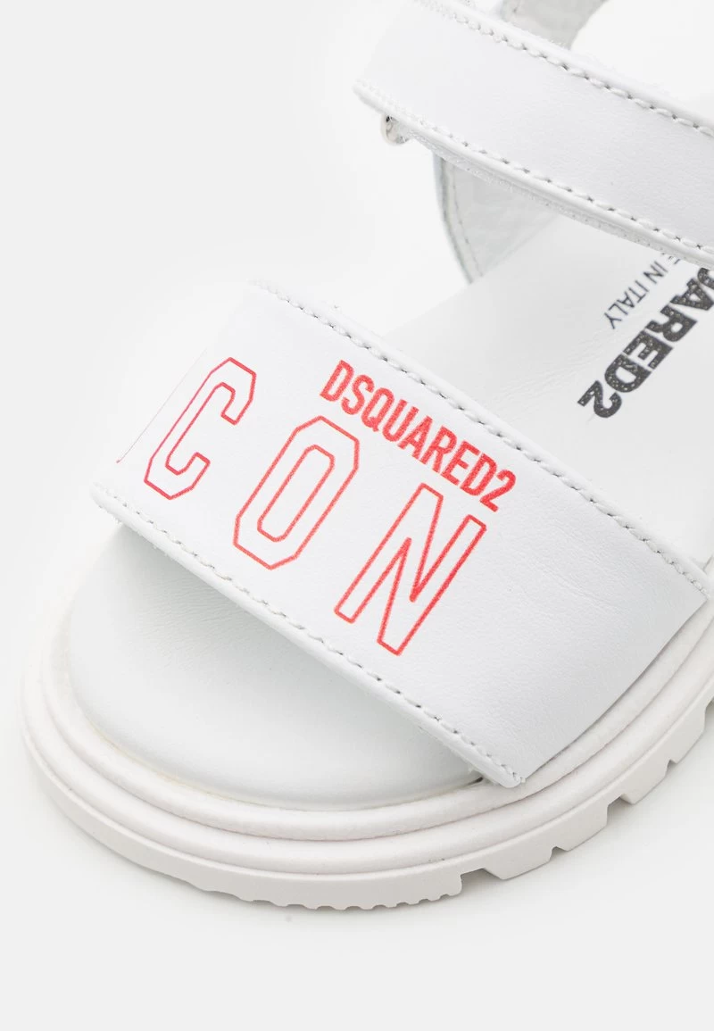 DSQUARED2 UNISEX - Riemensandalette - White/red 8 DSQUARED2 UNISEX - Riemensandalette - White/red – Bild 6