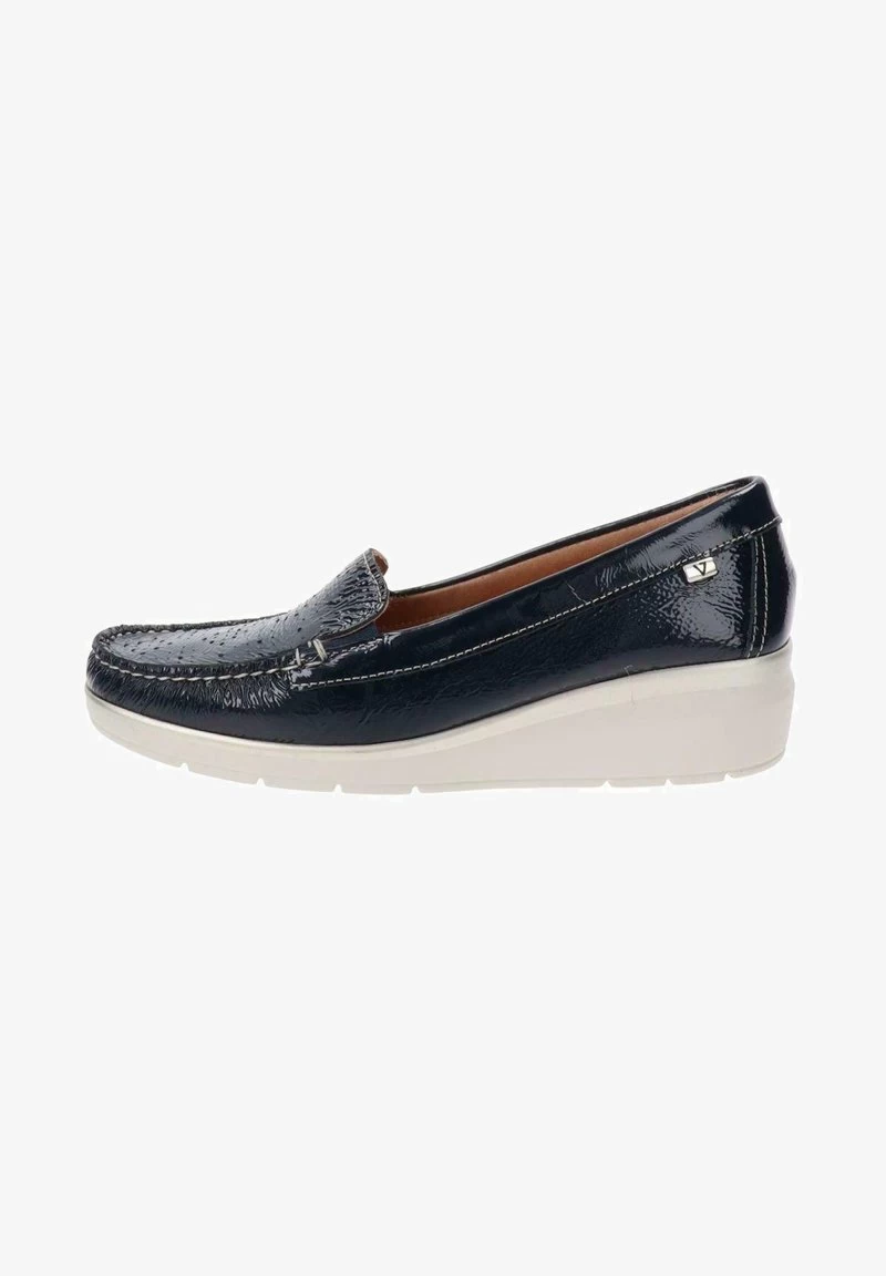 Valleverde LOAFER - Keilpumps - Blu 3 Valleverde LOAFER - Keilpumps - Blu