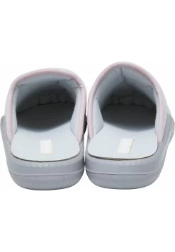 Pantolette Flach - Lightgrey Rose 11 Pantolette Flach - Lightgrey Rose -Modeschuhe 45cbc363768c4fa2ad414bc53e5401aa