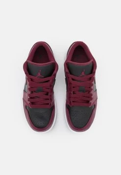 AIR JORDAN 1 - Sneaker Low - Black/cherrywood Red/white -Modeschuhe 45db47978077406fbe88d5eec7c15d81