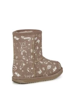 EMU Australia WOODLAND BRUMBY EMU - Snowboot/Winterstiefel - Mushroom -Modeschuhe 46f753a920174aa9b3a09036455b8e0c