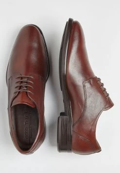 ECCO CITYTRAY - Business-Schnürer - Cognac -Modeschuhe 4776a29637034f8881ac814ed585b681