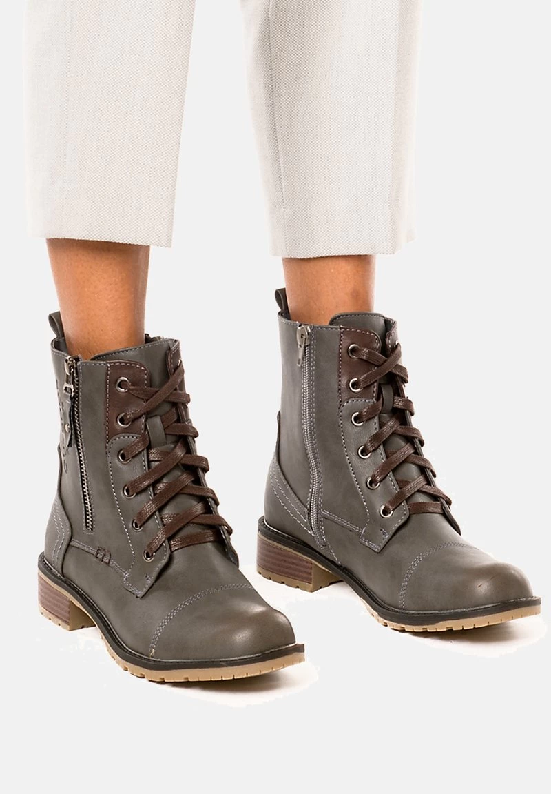 Snowboot/Winterstiefel - Grau 3 Snowboot/Winterstiefel - Grau