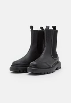 Bally GINNY FLAT - Stiefelette - Black -Modeschuhe 491e9cfc24f7456da6e70212a4716eb2