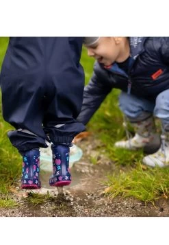 Beck GLÜCKSKÄFER WARM - Gummistiefel - Blau -Modeschuhe 495b39532f2c4ba0bd52102531fac8d4