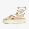 Puma MAYZE LACES WNS - Plateausandalette - Granola/frosted Ivory -Modeschuhe 4a6c5402626e490d84a1665c76758076