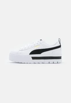 Puma MAYZE LTH WNS - Sneaker Low - White/black 10 Puma MAYZE LTH WNS - Sneaker Low - White/black -Modeschuhe 4b355f7fb8d342818024ad2c5628b669