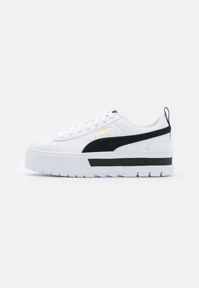 Puma MAYZE LTH WNS - Sneaker Low - White/black 5 Puma MAYZE LTH WNS - Sneaker Low - White/black – Bild 3