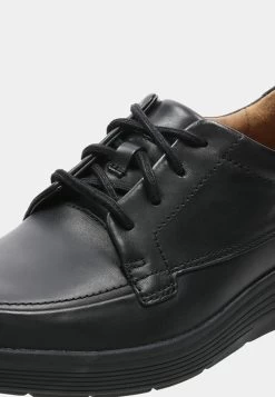 Clarks UN ABODE EASE - Sportlicher Schnürer - Black -Modeschuhe 4b70dba85fe44cc6b9ffebb4654510d4