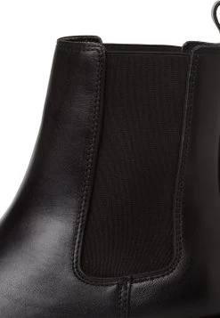 Tamaris Plateaustiefelette - Black Leather -Modeschuhe 4b95f335757b4018ac34155424fd7ffd