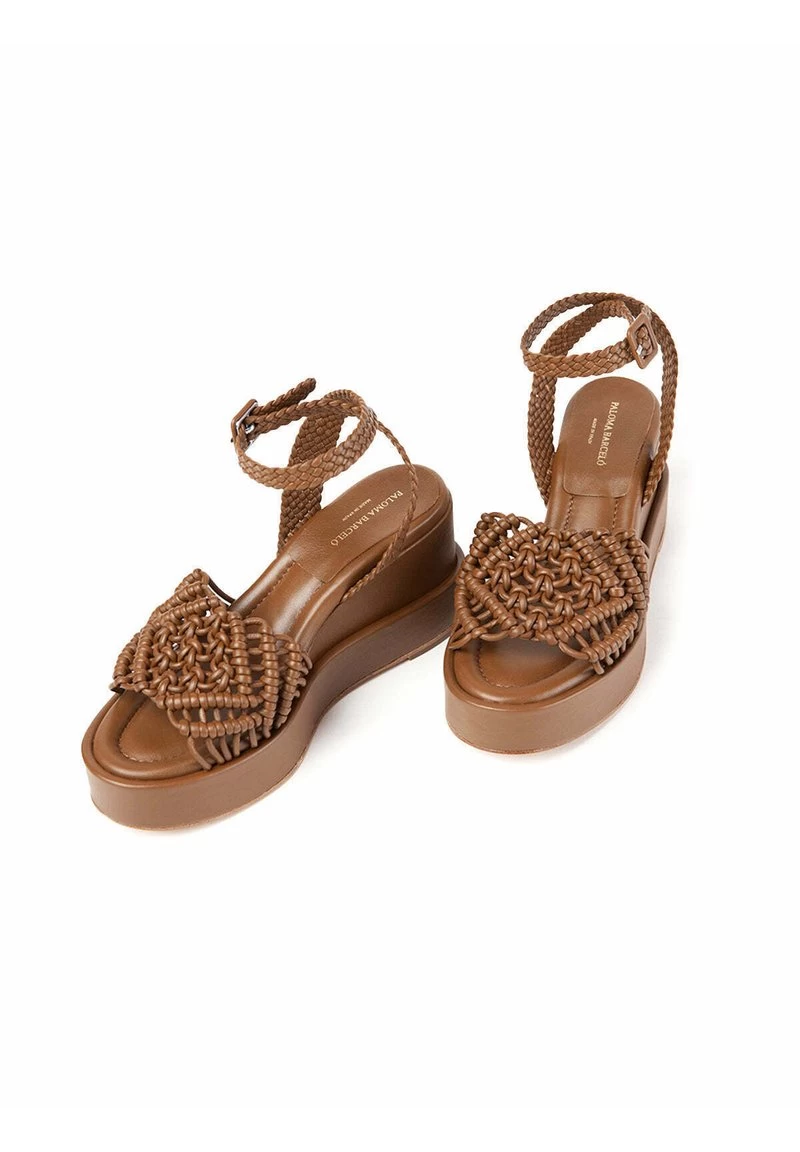 VALLET | NAPA - Plateausandalette - Cuoio 5 VALLET | NAPA - Plateausandalette - Cuoio – Bild 3