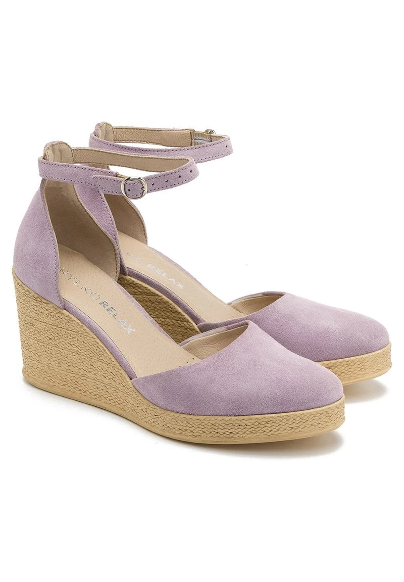 6IKS1Y - Keilsandalette - Lilac 4 6IKS1Y - Keilsandalette - Lilac – Bild 2