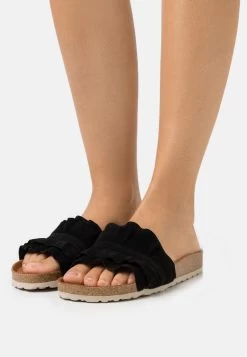 Verbenas ROCIO - Pantolette Flach - Black