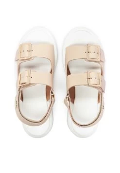 Kazar PERTH - Plateausandalette - Beige -Modeschuhe 52ee31cccd424e648415e2c61b3a9f3d