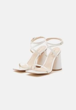 BLOOM - High Heel Sandalette - White -Modeschuhe 53fb650ab5fe4a209e5dfbc6e92ef037