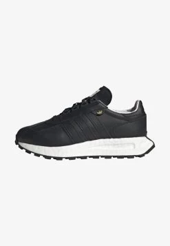 Adidas Originals RETROPY E5 W - Sneaker Low - Core Black Core Black Gold Metallic