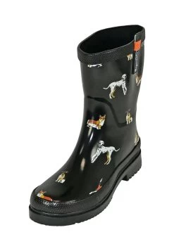 Gummistiefel - Schwarz -Modeschuhe 5500c430626d4764b597fd8f62d14c81