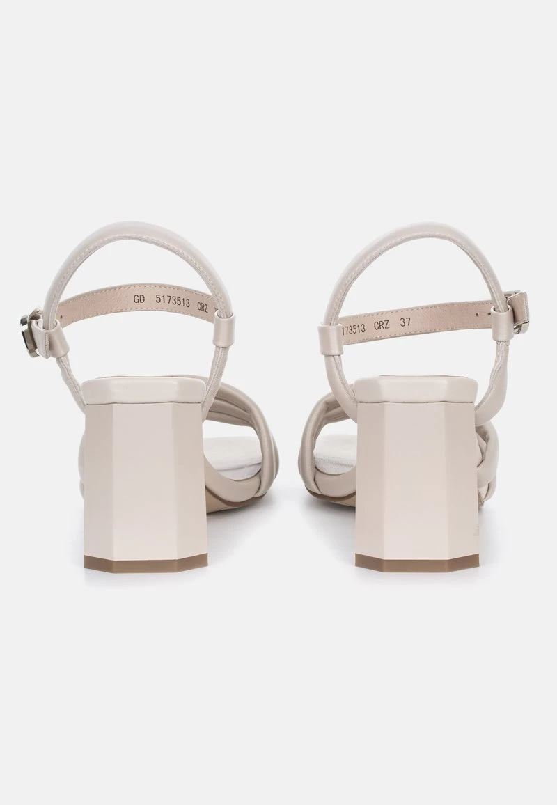 High Heel Sandalette - Beige 6 High Heel Sandalette - Beige – Bild 4