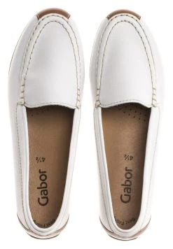 Gabor Slipper - Weiß -Modeschuhe 593c12ccf91b4c8da968e1aa625073db