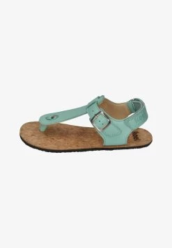 BAREFOOT ABRIANA NAPPA - Zehentrenner - Aqua -Modeschuhe 5ba6986ad1674900b089d976db97b113 1