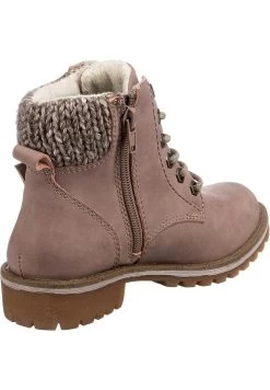 Schnürstiefelette - Hellrosa -Modeschuhe 5ca1f378bcb443e5bc5db5c3fb0e5b70