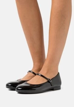 Paul Green PAUL - Riemchenballerina - Schwarz -Modeschuhe 5cd400ce57ef44ebb14728f147782856