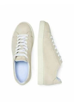 Selected Homme WILDLEDER - Sneaker Low - White -Modeschuhe 5e46dba82cd744e3babb3d7abbb0a0b0