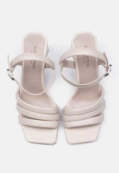 High Heel Sandalette - Beige 10 High Heel Sandalette - Beige -Modeschuhe 62cefd936adb45d7987facaceeef43b2