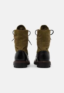 BELSTAFF TROOPER - Schnürstiefelette - Black -Modeschuhe 62d218d8111443f68bac82432e5232cf