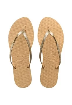 Havaianas CITY YOU GLITTER - Bade-Zehentrenner - Golden -Modeschuhe 62f50fe0639643fdb06af4ac51035bd1