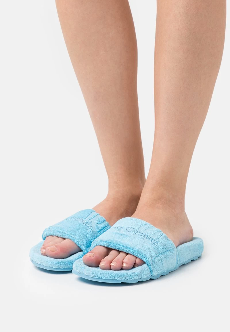 Juicy Couture BREANNA SLIDER - Hausschuh - Aqua 3 Juicy Couture BREANNA SLIDER - Hausschuh - Aqua