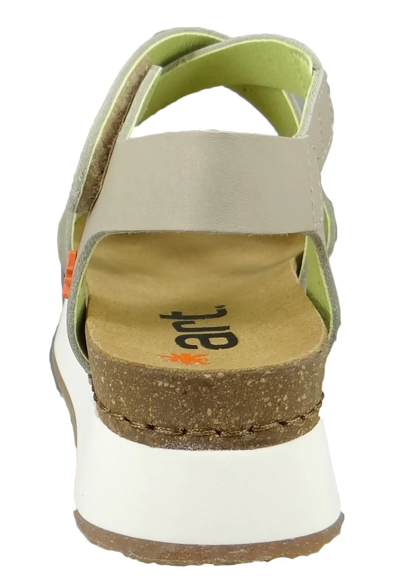 *art MYKONOS CARTAGO GRAU SESAME LEDER - Plateausandalette - Sesame 6 *art MYKONOS CARTAGO GRAU SESAME LEDER - Plateausandalette - Sesame – Bild 4