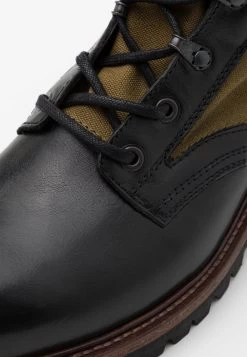 BELSTAFF TROOPER - Schnürstiefelette - Black -Modeschuhe 638632880cf94475afd83e04863ea245