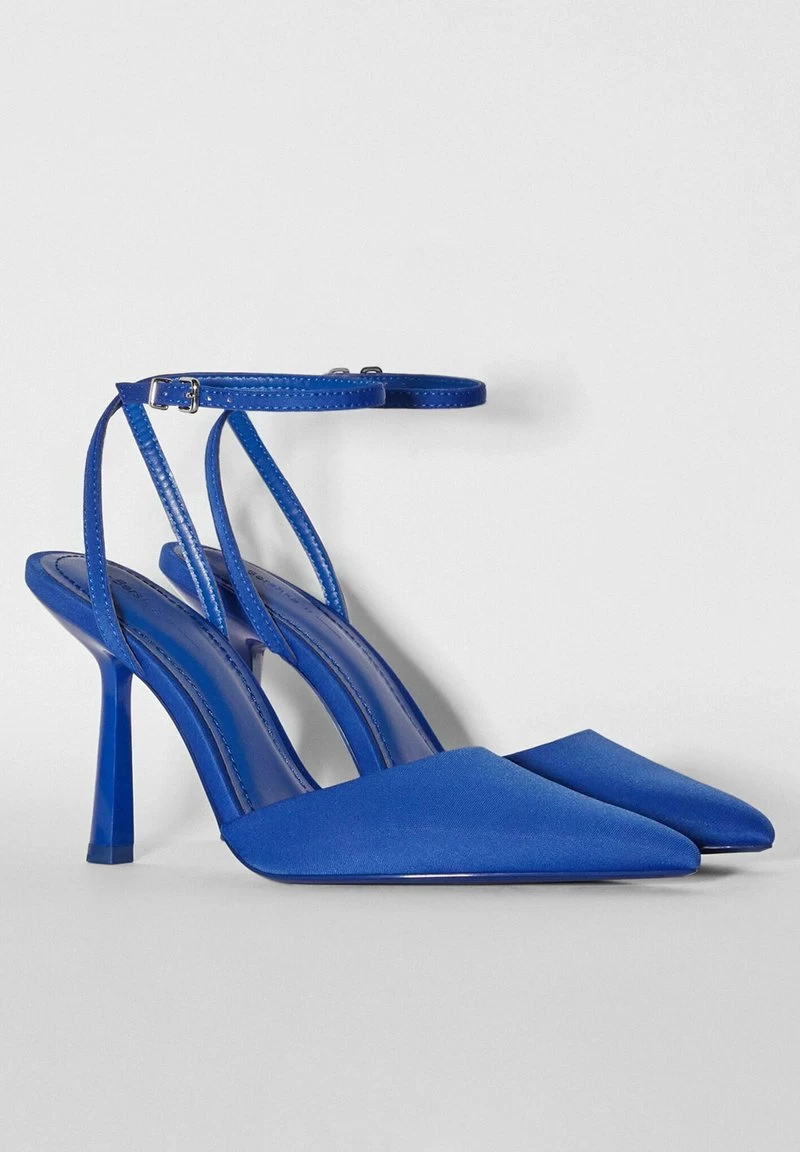 BERSHKA High Heel Pumps - Metallic Blue 5 BERSHKA High Heel Pumps - Metallic Blue – Bild 3