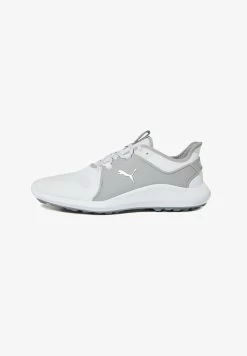 Puma IGNITE FASTEN8 - Sneaker Low - White- Silver-high Rise