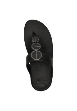 Fitflop HALO - Zehentrenner - Zwart -Modeschuhe 6800e133276d4c29890e01d6a1288769
