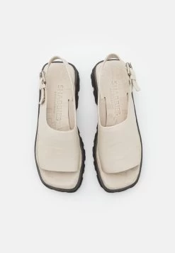 SHS1374 - Plateausandalette - Offwhite -Modeschuhe 687d0ecf4dee4c87aa8c54ed5ca1607f