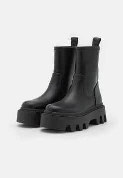 Buffalo FLORA SOCKBOOT - Plateaustiefelette - Black 10 Buffalo FLORA SOCKBOOT - Plateaustiefelette - Black -Modeschuhe 6a7864ce518648c8b00e08ac37fb8139