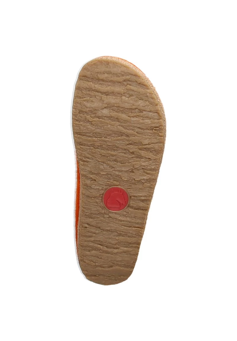Haflinger GRIZZLY KANON - Hausschuh - Orange 6 Haflinger GRIZZLY KANON - Hausschuh - Orange – Bild 4