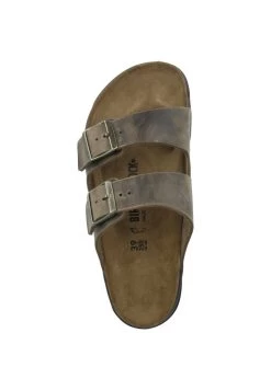 Birkenstock ARIZONA - Pantolette Flach - Faded Khaki -Modeschuhe 6fd1331b836c401cac232400b116c874